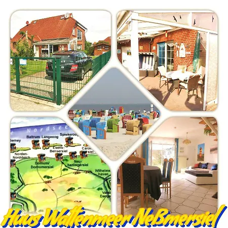 Apartamento Huus Wattenmeer In Nessmersiel An Der Nordsee